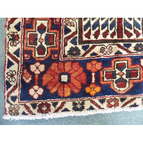 868 - A panel design Bakhtairi rug