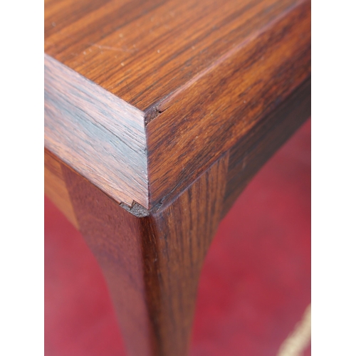 881 - A Silkeborg nest of three rosewood tables