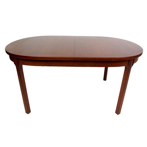 885 - Nils Jonsson (Swedish 20th Century) A rosewood dining table