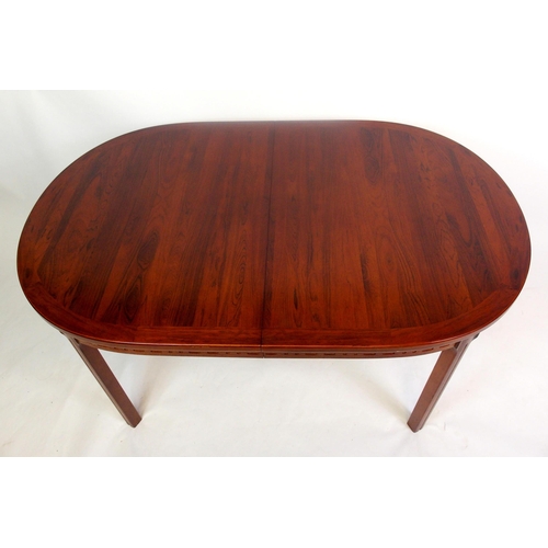 885 - Nils Jonsson (Swedish 20th Century) A rosewood dining table