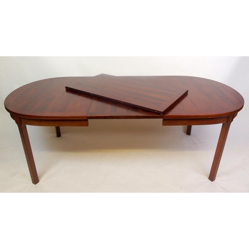 885 - Nils Jonsson (Swedish 20th Century) A rosewood dining table