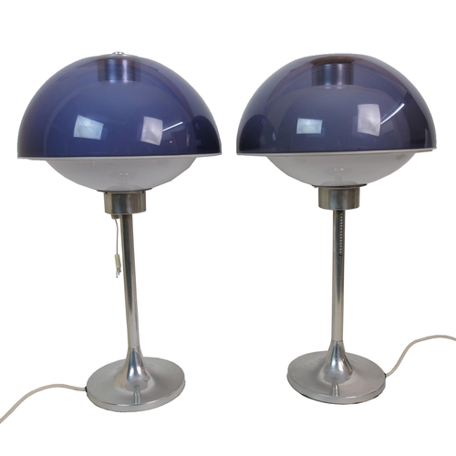 889 - Two Robert Welch design Lumitron table lamps