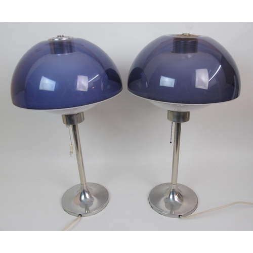 889 - Two Robert Welch design Lumitron table lamps