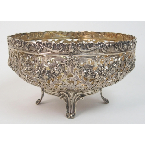 171 - A Continental silver bowl