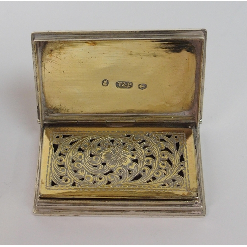 178 - A silver vinaigrette