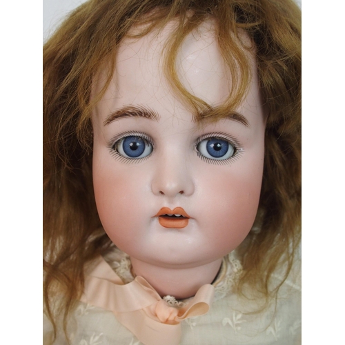 321 - A large Kammer & Reinhardt Mein Liebling bisque-headed doll