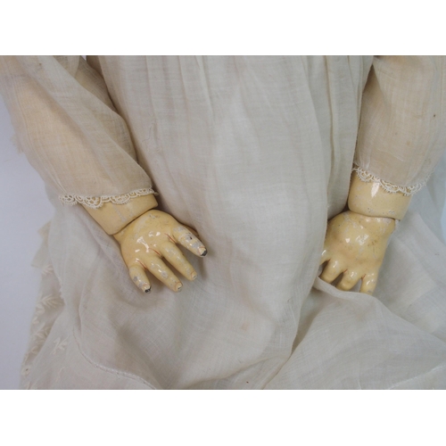 321 - A large Kammer & Reinhardt Mein Liebling bisque-headed doll