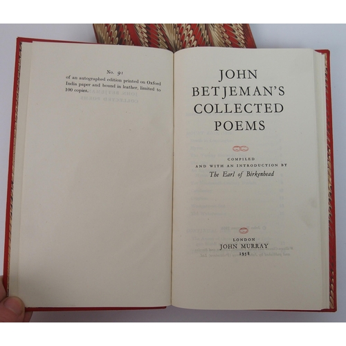 324 - John Betjeman's Collected Poems compiled and with introduction by The Earl of Birkenhead