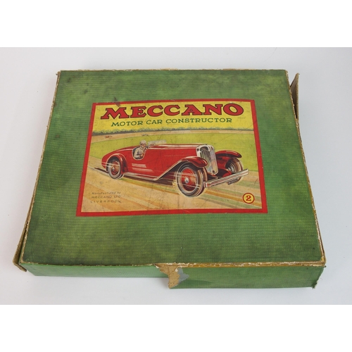 336 - A Meccano No 2 Motor Car Constructor