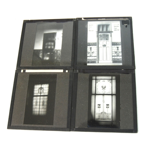 338 - Charles Rennie Mackintosh: eleven various boxes of glass slides