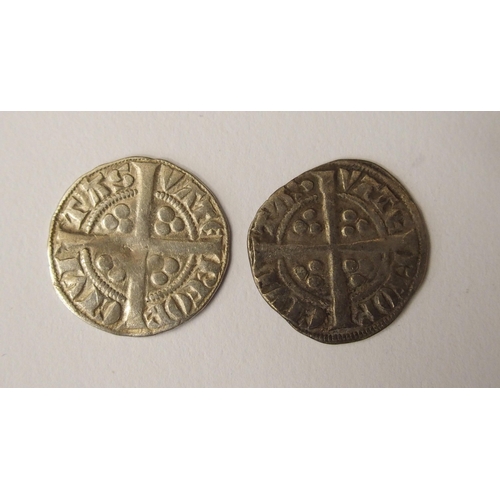 402 - Five Edward I (1279-1302) silver halfpennies