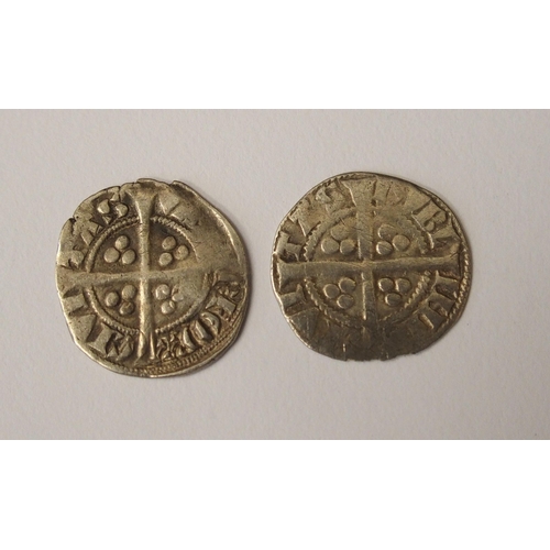 402 - Five Edward I (1279-1302) silver halfpennies