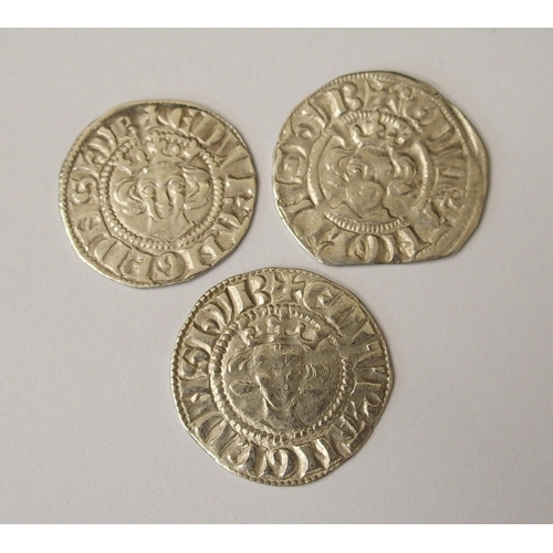 404 - Ten Edward I (1272-1307) Long Cross silver pennies