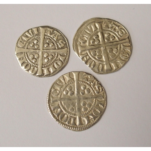 404 - Ten Edward I (1272-1307) Long Cross silver pennies