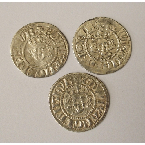 405 - Ten Edward I (1272-1307) Long Cross silver pennies