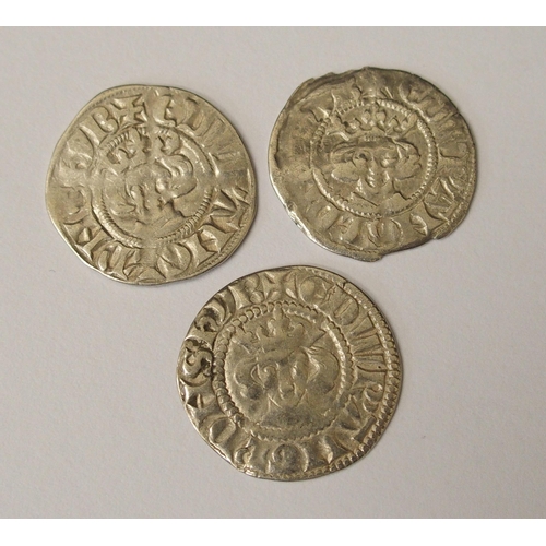 405 - Ten Edward I (1272-1307) Long Cross silver pennies