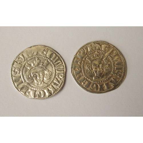 405 - Ten Edward I (1272-1307) Long Cross silver pennies