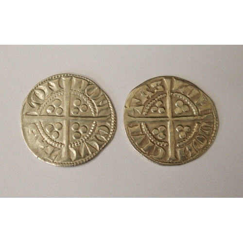 405 - Ten Edward I (1272-1307) Long Cross silver pennies