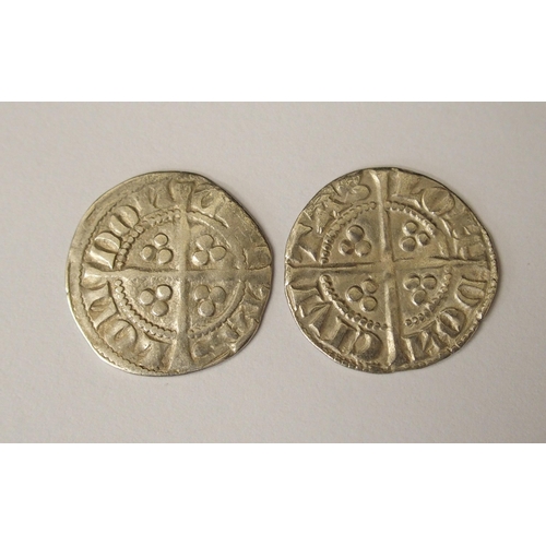 406 - Ten Edward I (1272-1307) Long Cross silver pennies