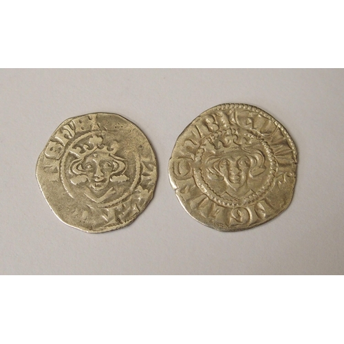 406 - Ten Edward I (1272-1307) Long Cross silver pennies