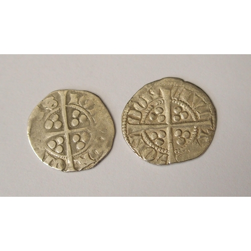 406 - Ten Edward I (1272-1307) Long Cross silver pennies