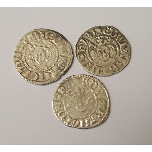 407 - Ten Edward I (1272-1307) Long Cross silver pennies