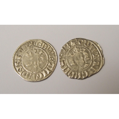 407 - Ten Edward I (1272-1307) Long Cross silver pennies