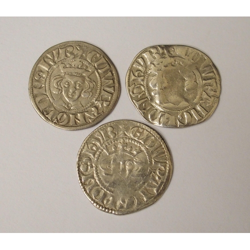 408 - Ten Edward I (1272-1307) Long Cross silver pennies