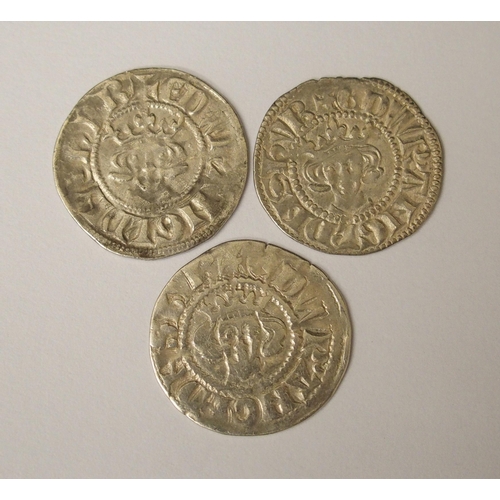 408 - Ten Edward I (1272-1307) Long Cross silver pennies