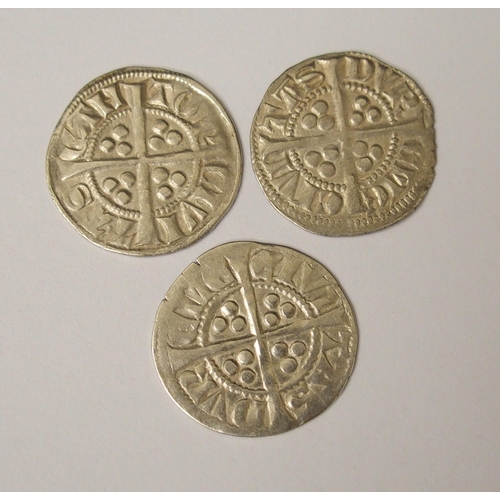 408 - Ten Edward I (1272-1307) Long Cross silver pennies