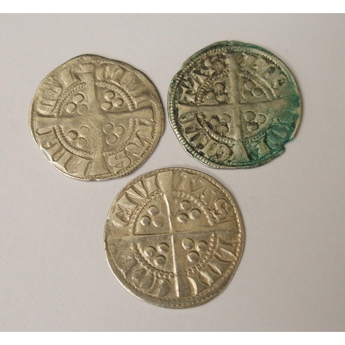 409 - Ten Edward I (1272-1307) Long Cross silver pennies