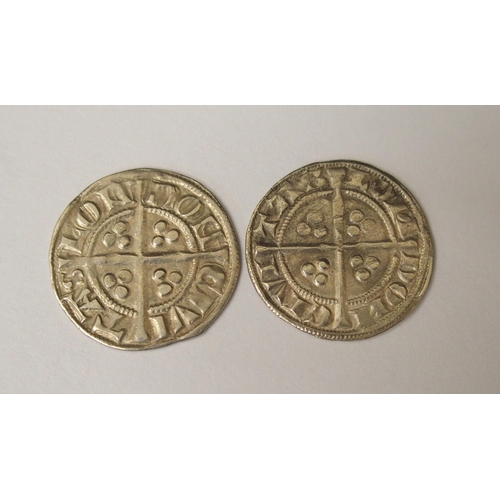 409 - Ten Edward I (1272-1307) Long Cross silver pennies