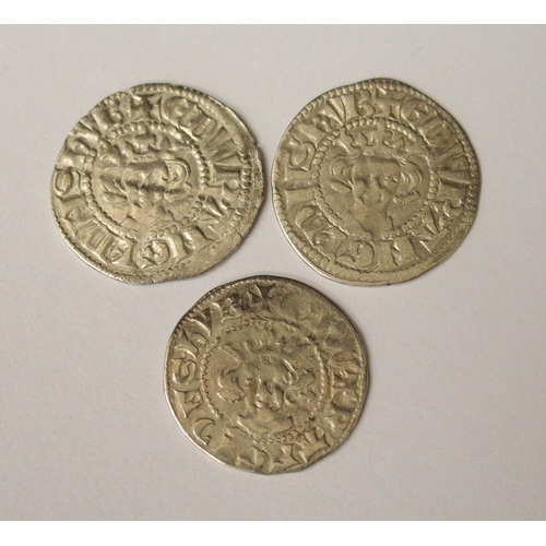 410 - Ten Edward I (1272-1307) Long Cross silver pennies