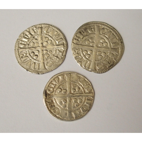 410 - Ten Edward I (1272-1307) Long Cross silver pennies