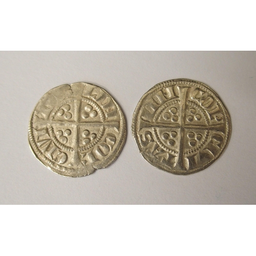 410 - Ten Edward I (1272-1307) Long Cross silver pennies