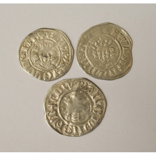 411 - Ten Edward I (1272-1307) Long Cross silver pennies