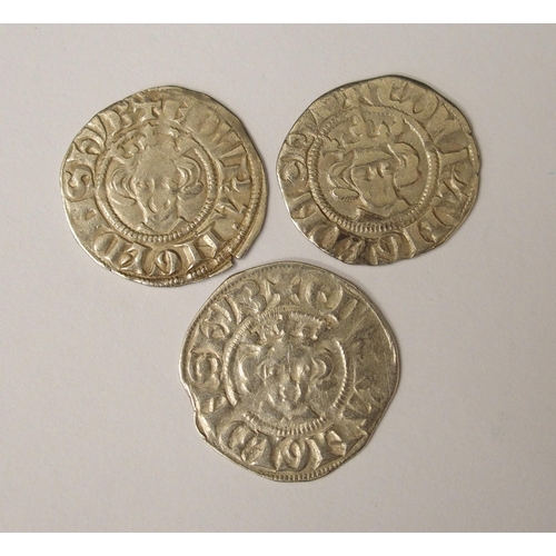 411 - Ten Edward I (1272-1307) Long Cross silver pennies