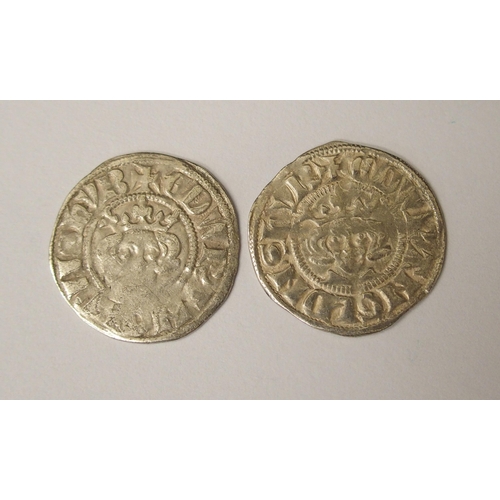 411 - Ten Edward I (1272-1307) Long Cross silver pennies