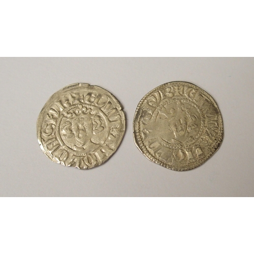 411 - Ten Edward I (1272-1307) Long Cross silver pennies