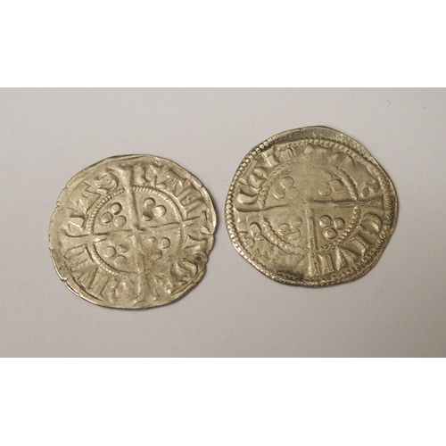 411 - Ten Edward I (1272-1307) Long Cross silver pennies