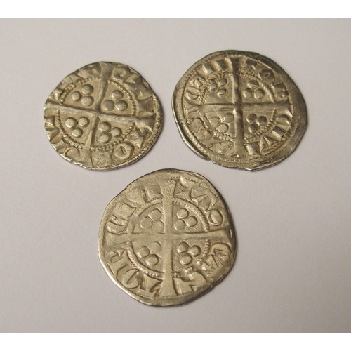 412 - Ten Edward I (1272-1307) Long Cross silver pennies