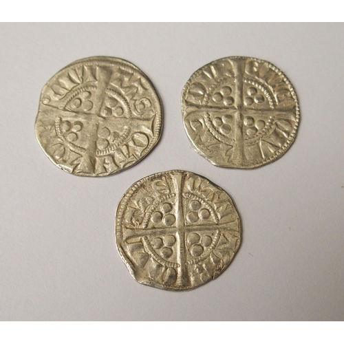 413 - Ten Edward I (1272-1307) Long Cross silver pennies