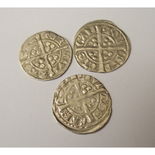 413 - Ten Edward I (1272-1307) Long Cross silver pennies