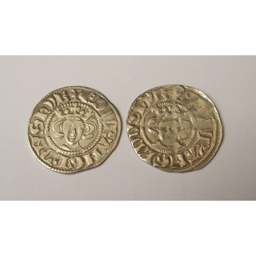 414 - Ten Edward I (1272-1307) Long Cross silver pennies