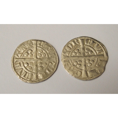 414 - Ten Edward I (1272-1307) Long Cross silver pennies