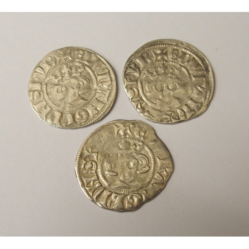 415 - Ten Edward I (1272-1307) Long Cross silver pennies