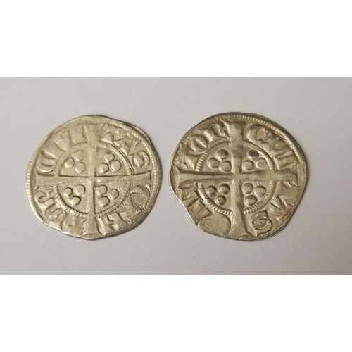 415 - Ten Edward I (1272-1307) Long Cross silver pennies