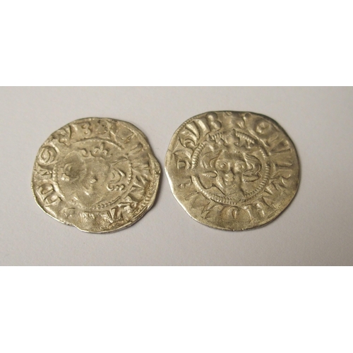 415 - Ten Edward I (1272-1307) Long Cross silver pennies