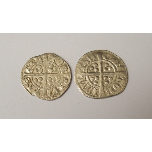 415 - Ten Edward I (1272-1307) Long Cross silver pennies