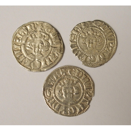 416 - Ten Edward I (1272-1307) Long Cross silver pennies